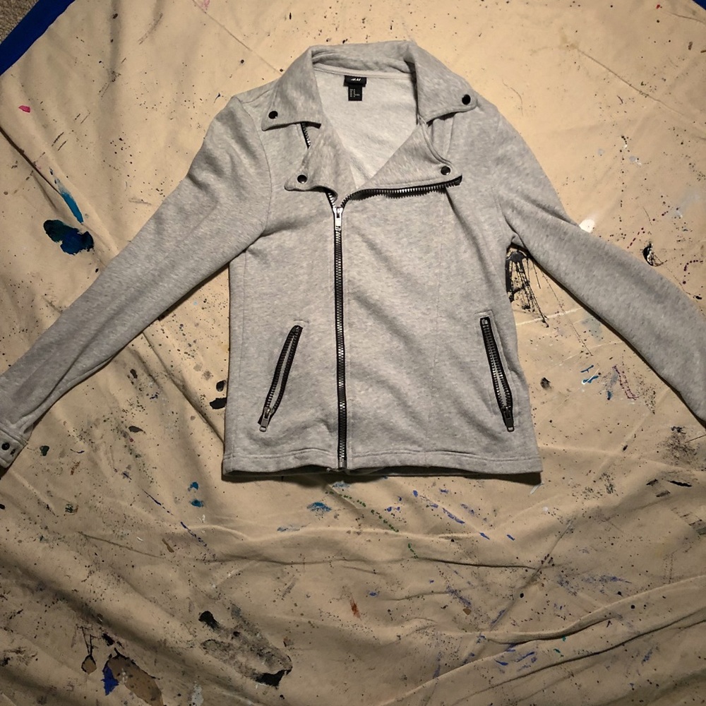 White Biker Jacket